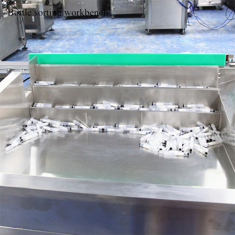 3ml-30ml Rotary Dropper Reagent Bottle Filling Capping Machinery