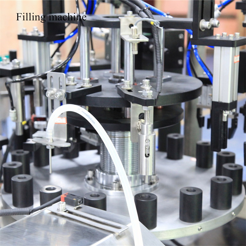 3ml-30ml Rotary Dropper Reagent Bottle Filling Capping Machinery