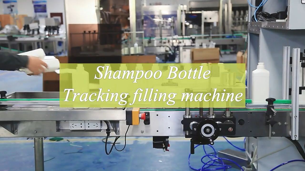 4 Nozzle Shampoo Shower Gel Baby Lotion Filling Capping Machine
