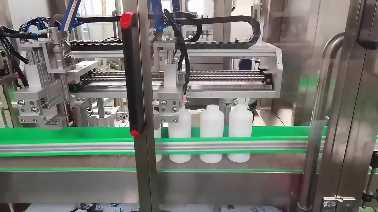 Automatic 2 Heads Liquid Detergent Filling Machine