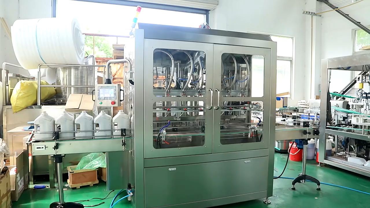 Automatic 5 Liter Laundry Detergent Piston Filling Machine thumbnail