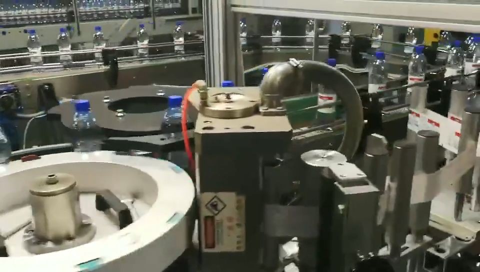 병을 위한 자동적인 BOPP 뜨거운 용해 접착제 레테르를 붙이는 기계