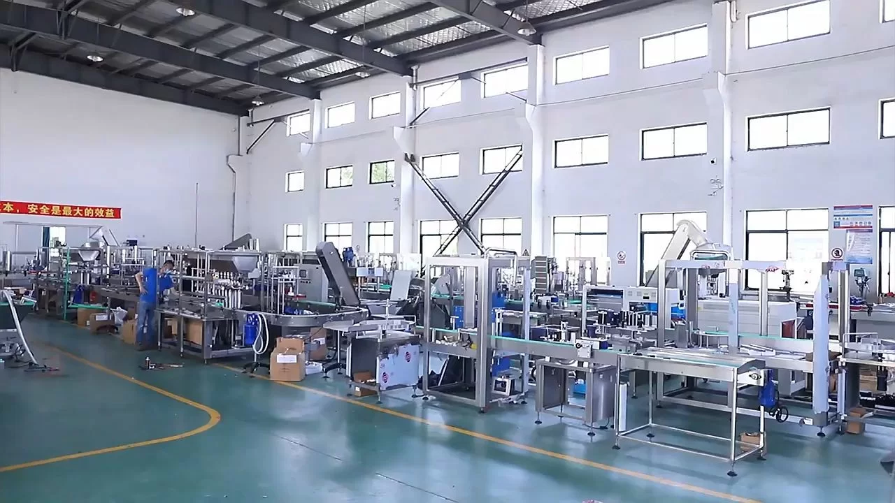 Automatic Disinfection Body Aerosol Spray Filling And Sealing Machine