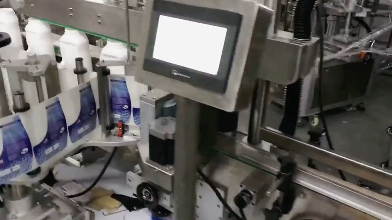 Automatic Double Side Flat Surface Bottle Labeling Machine