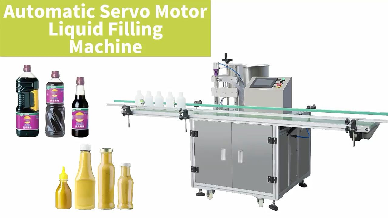 Automatische Füllmaschine für flüssige Sojasauce mit hoher Viskosität