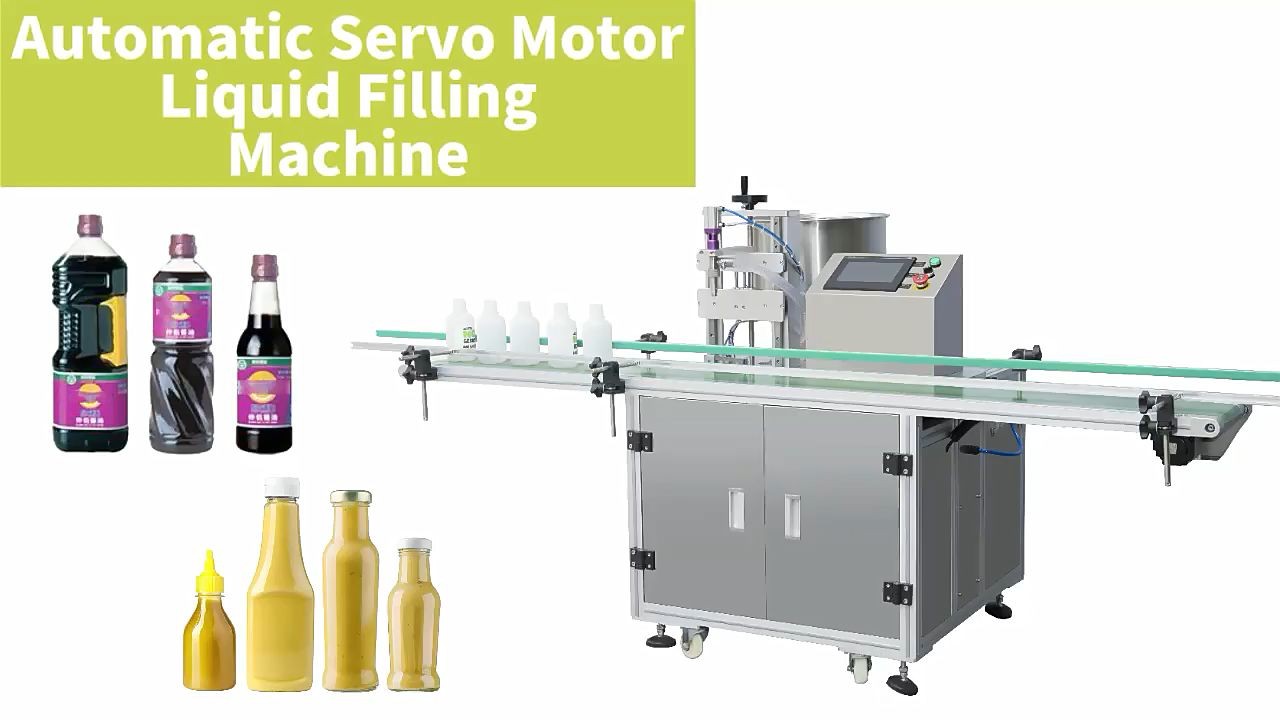 Automatic High Viscosity Liquid Soy Sauce Filling Machine