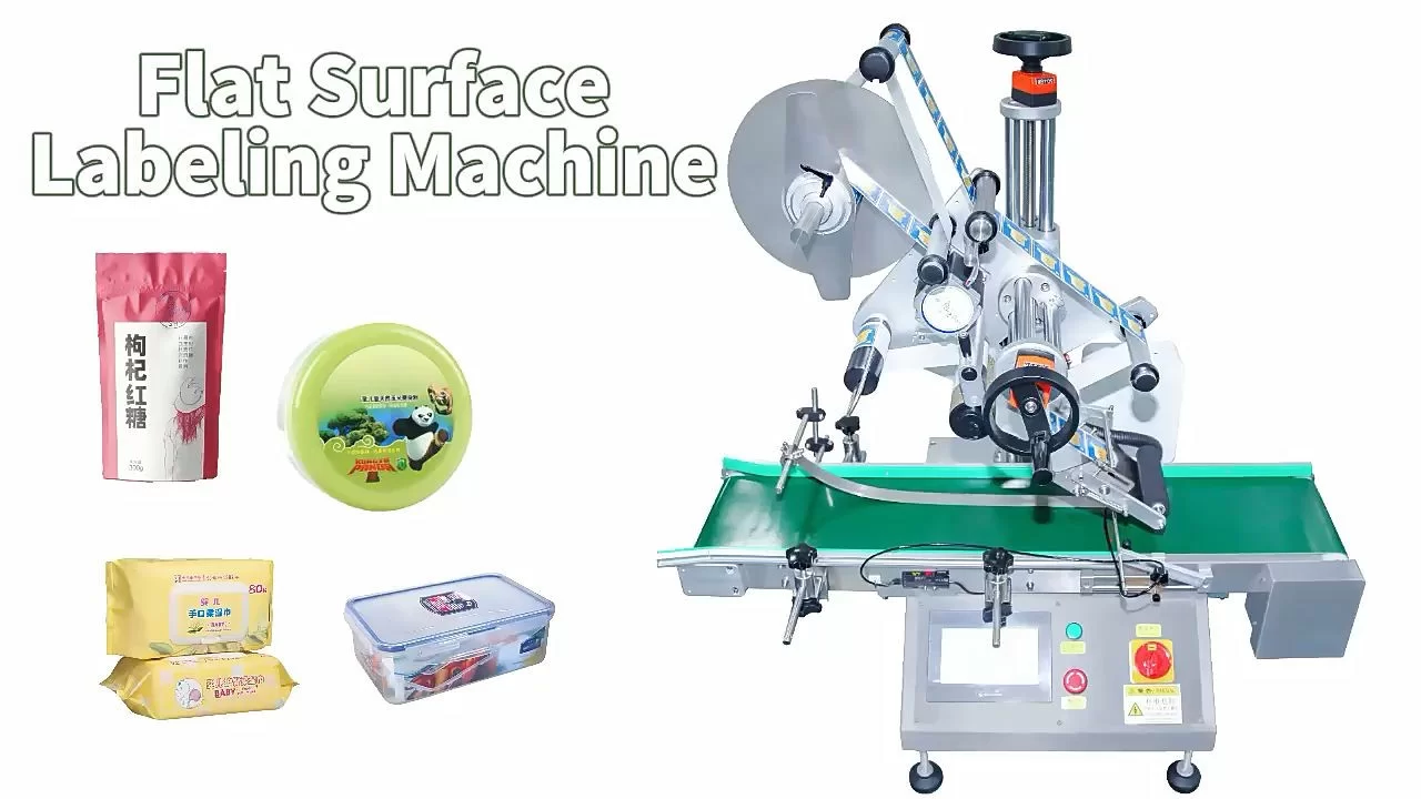 Automatic Tabletop Flat Surface Labeling Machine
