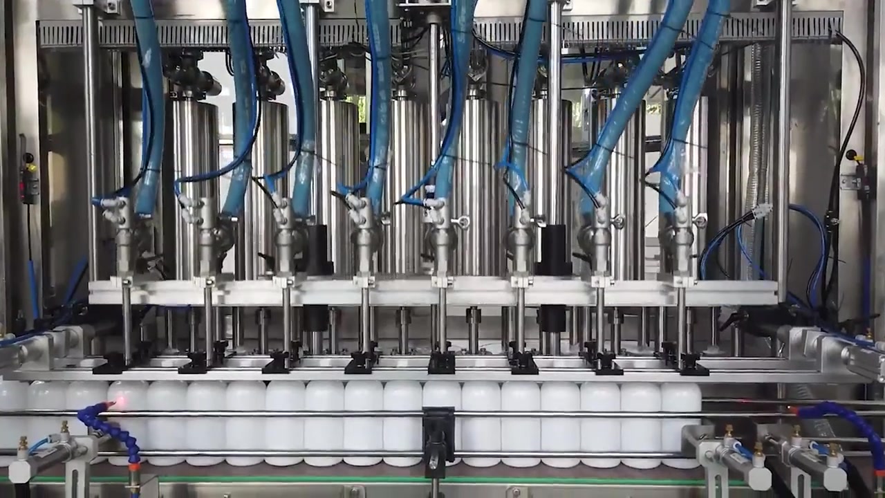 Machine de remplissage de savon détergent liquide de lotion à haute viscosité