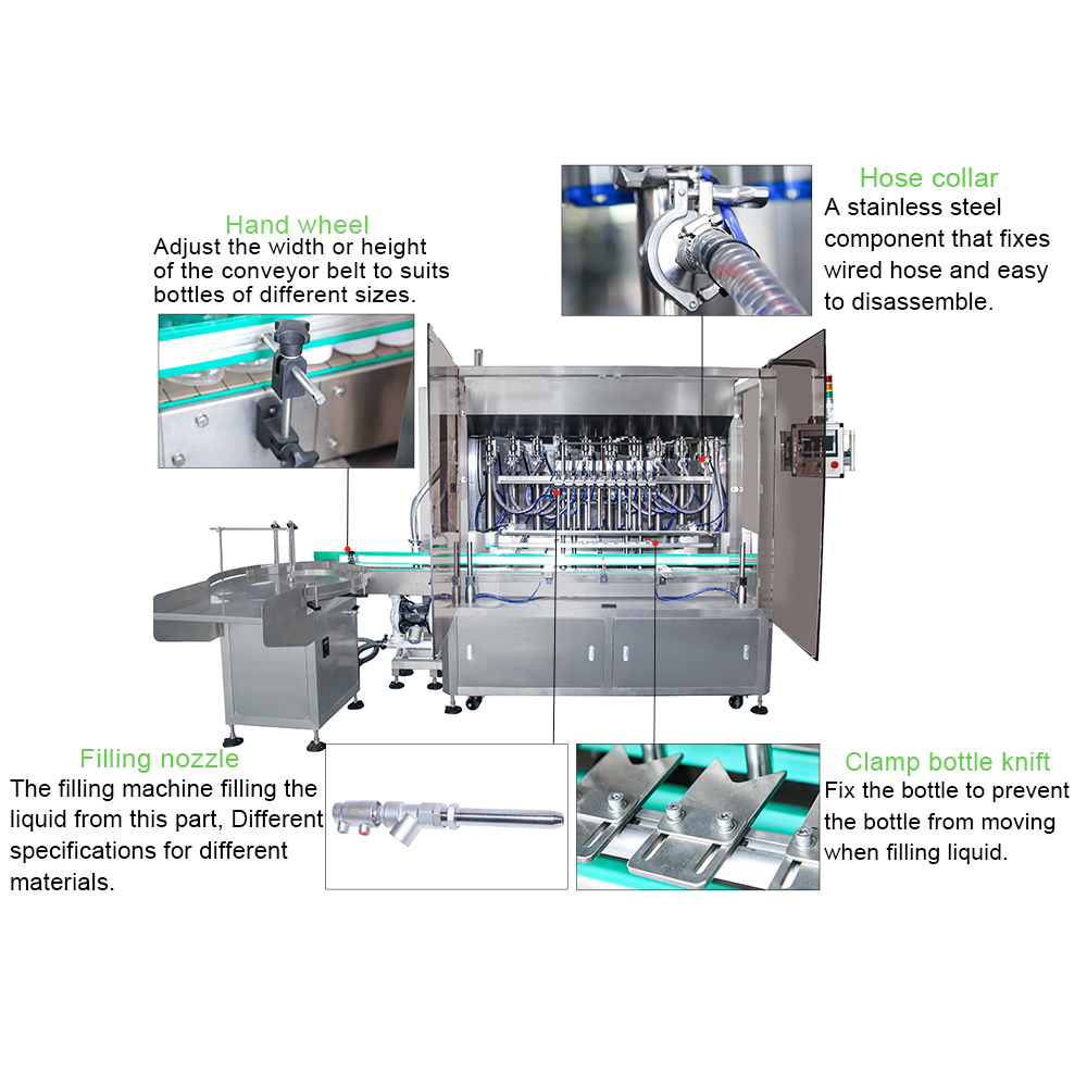 Otomatik 4 Kafa Acı Biber Sos Salata Sos Hardal Dolum Makinası Otomatik 4 Kafa Acı Biber Sos Salata Sos Hardal Dolum Makinası