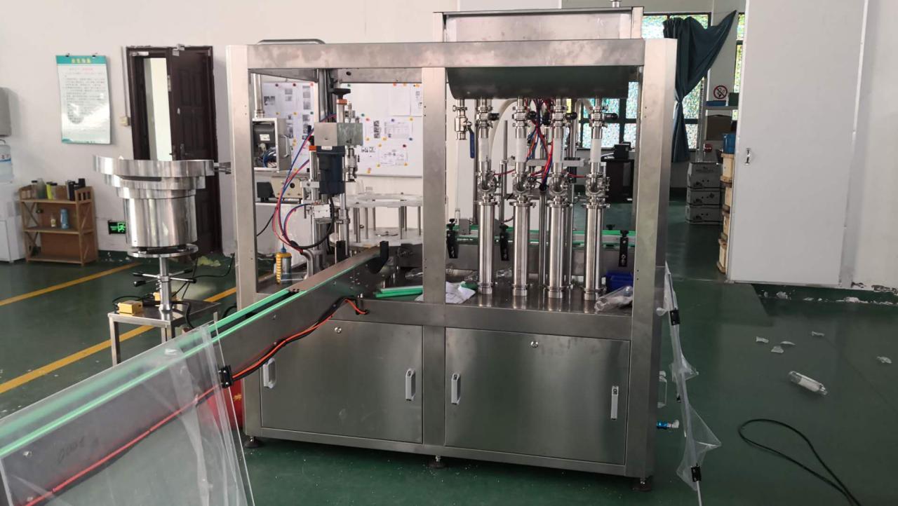 Automatic E-Juice Fruit juice Bottle Filling And Capping Machine Automatic E-Juice Fruit juice Bottle Filling And Capping Machine