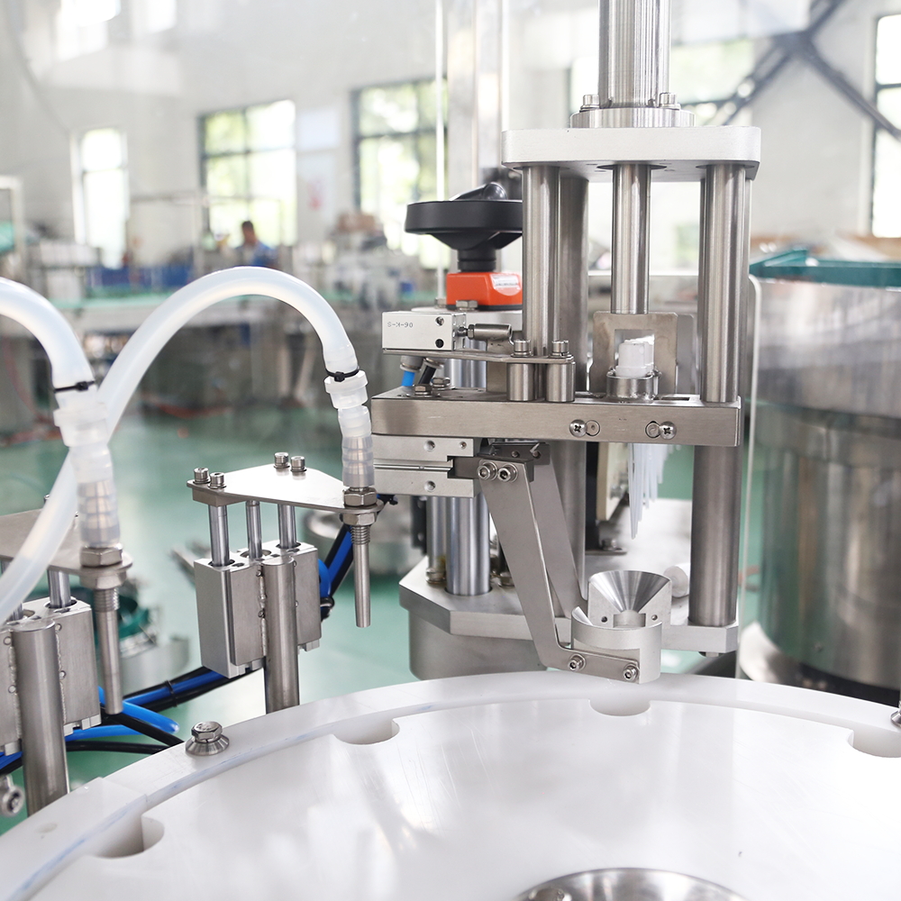 Avtomatik efir yağlı ətir damcısı şüşəsini doldurma maşını Avtomatik efir yağlı ətir damcısı şüşəsini doldurma maşını