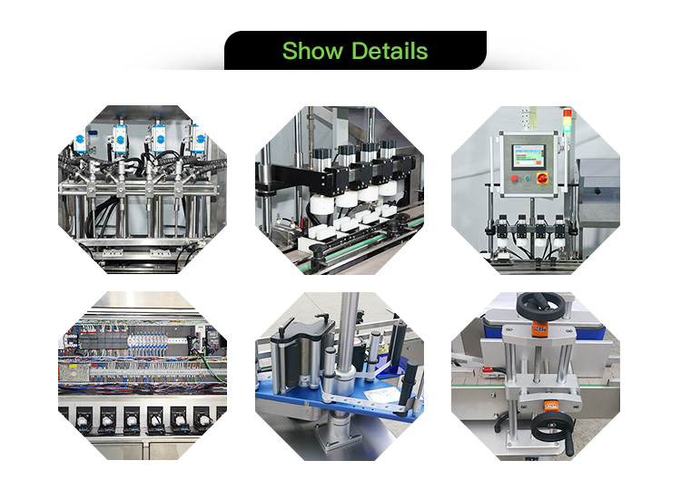 Màquina automàtica de tapar al buit d'ampolles de pots de vidre