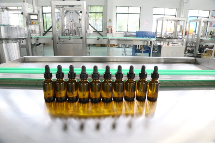 เครื่องปิดฝาขวดซอสร้อนเชิงเส้นอัตโนมัติ