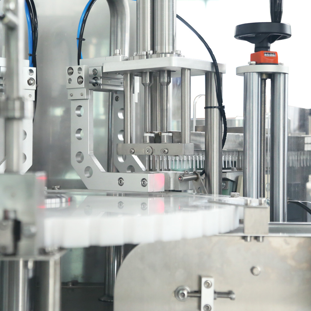 Automatic Perfume Vial Piston Pump Filling Packaging Machine Automatic Perfume Vial Piston Pump Filling Packaging Machine