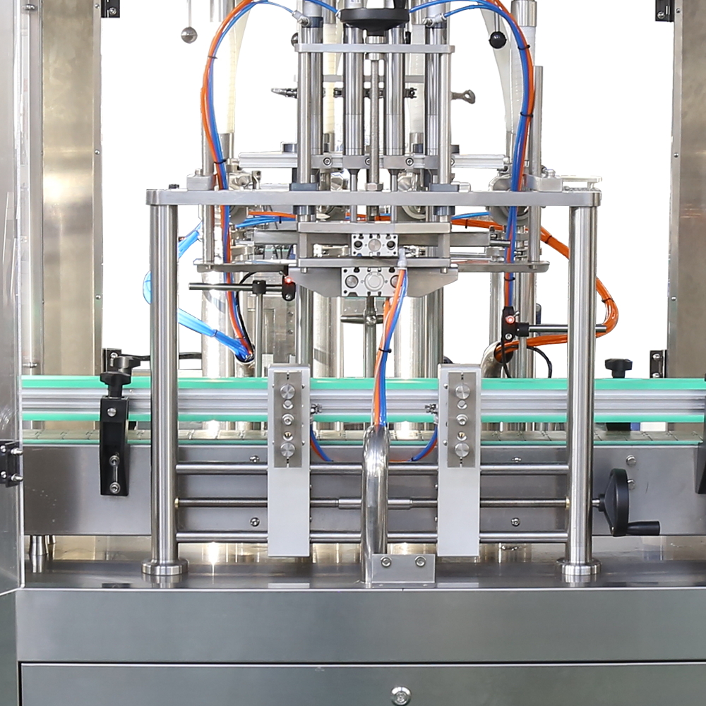 स्वचालित तिल हट सॉस पेस्ट जार बोतल भरने लाइन मेसिन स्वचालित तिल हट सॉस पेस्ट जार बोतल भरने लाइन मेसिन