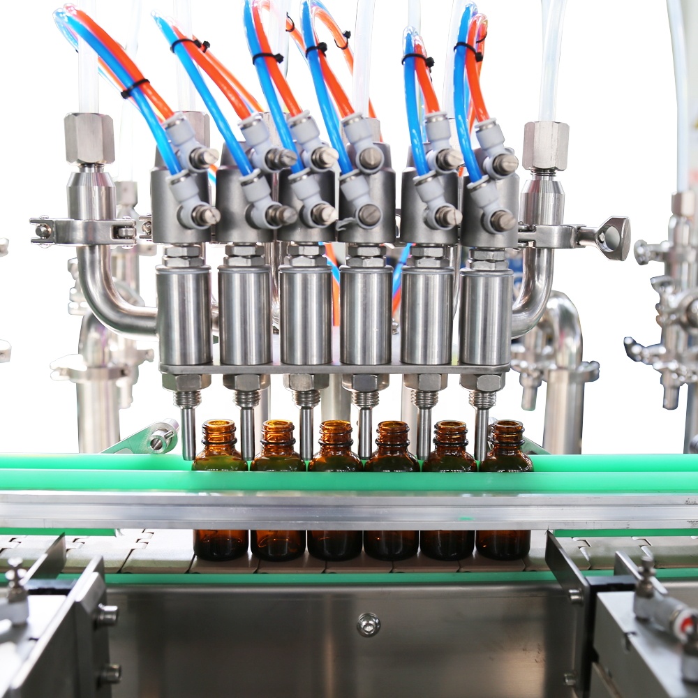 Automatic Small Bottle Essential Oil Servo Piston Filling Machine Automatic Small Bottle Essential Oil Servo Piston Filling Machine