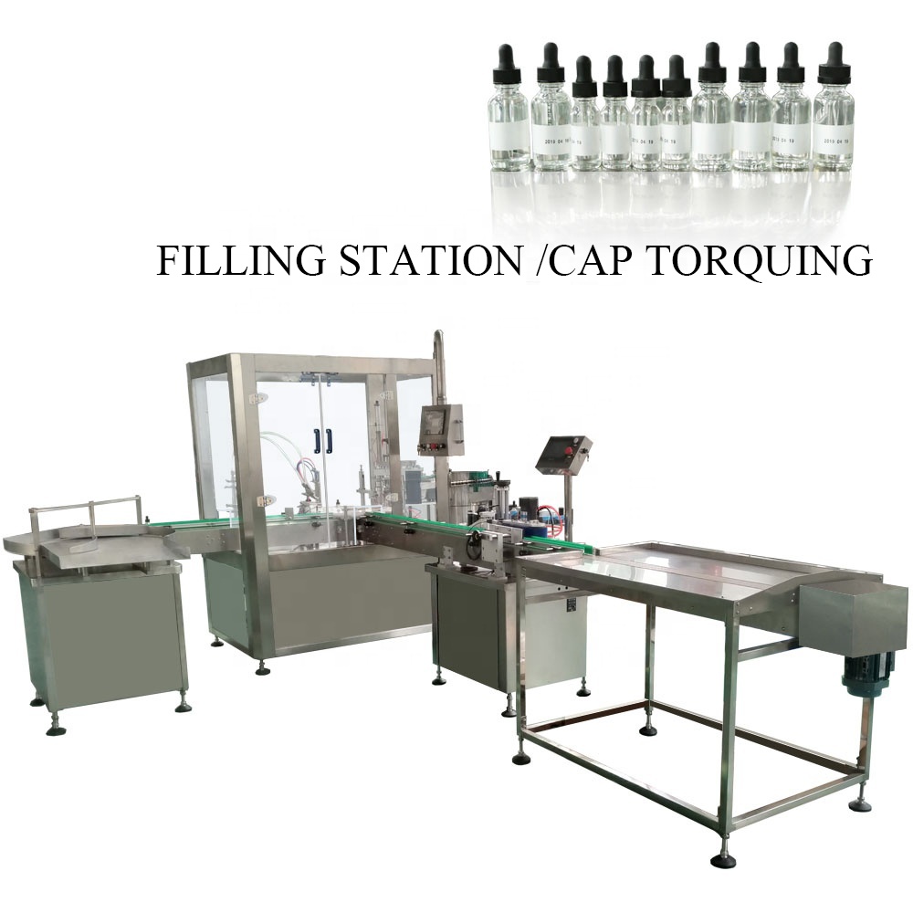 Automatic Small Bottle Essential Oil Servo Piston Filling Machine Automatic Small Bottle Essential Oil Servo Piston Filling Machine