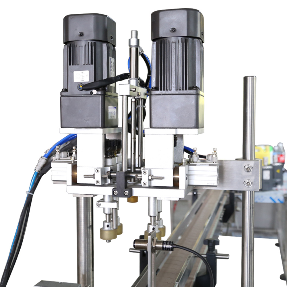 Machine de capsulage remplissante de crème épaisse de bouteille de pompe de lotion de corps bon marché Machine de capsulage remplissante de crème épaisse de bouteille de pompe de lotion de corps bon marché