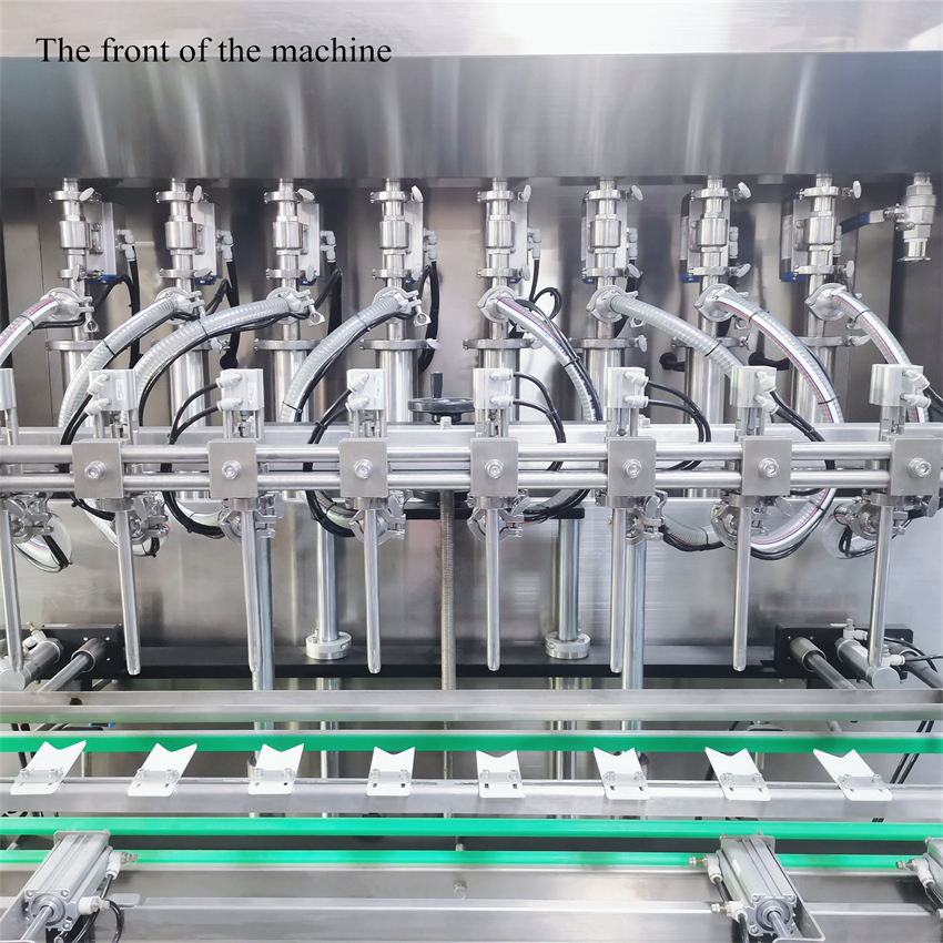 Chemical Liquid 8 Heads Fertilizer Piston Filling Capping Machine Chemical Liquid 8 Heads Fertilizer Piston Filling Capping Machine