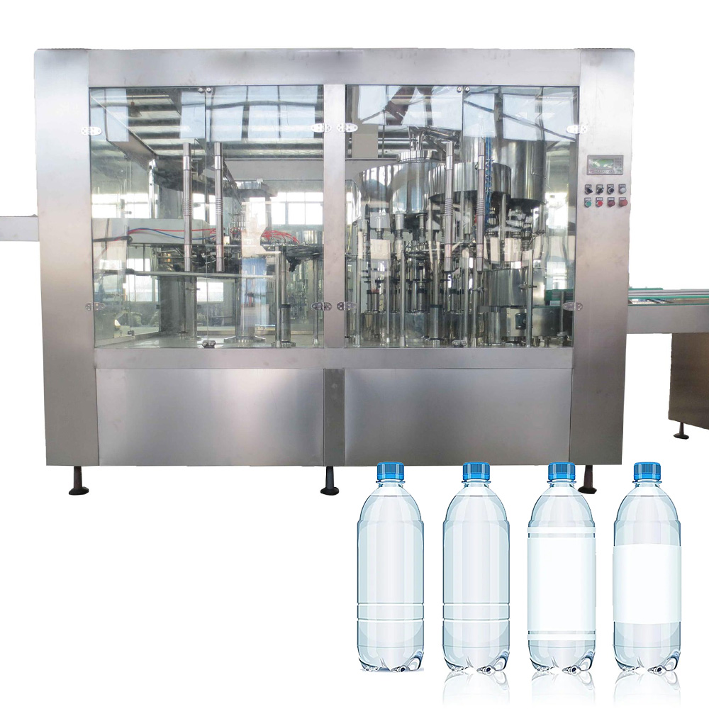 সম্পূর্ণ স্বয়ংক্রিয় বোতলজাত পানীয় জল ক্যান ফিলিং মেশিন সম্পূর্ণ স্বয়ংক্রিয় বোতলজাত পানীয় জল ক্যান ফিলিং মেশিন