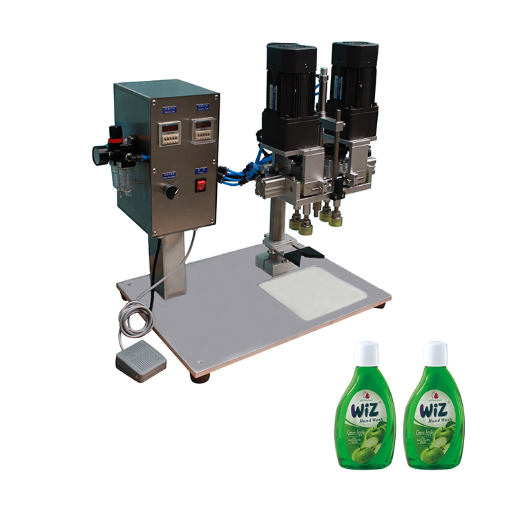 Yüksek Kaliteli Plastik Şişe Yarı Otomatik Kapatma Makinesi Yüksek Kaliteli Plastik Şişe Yarı Otomatik Kapatma Makinesi