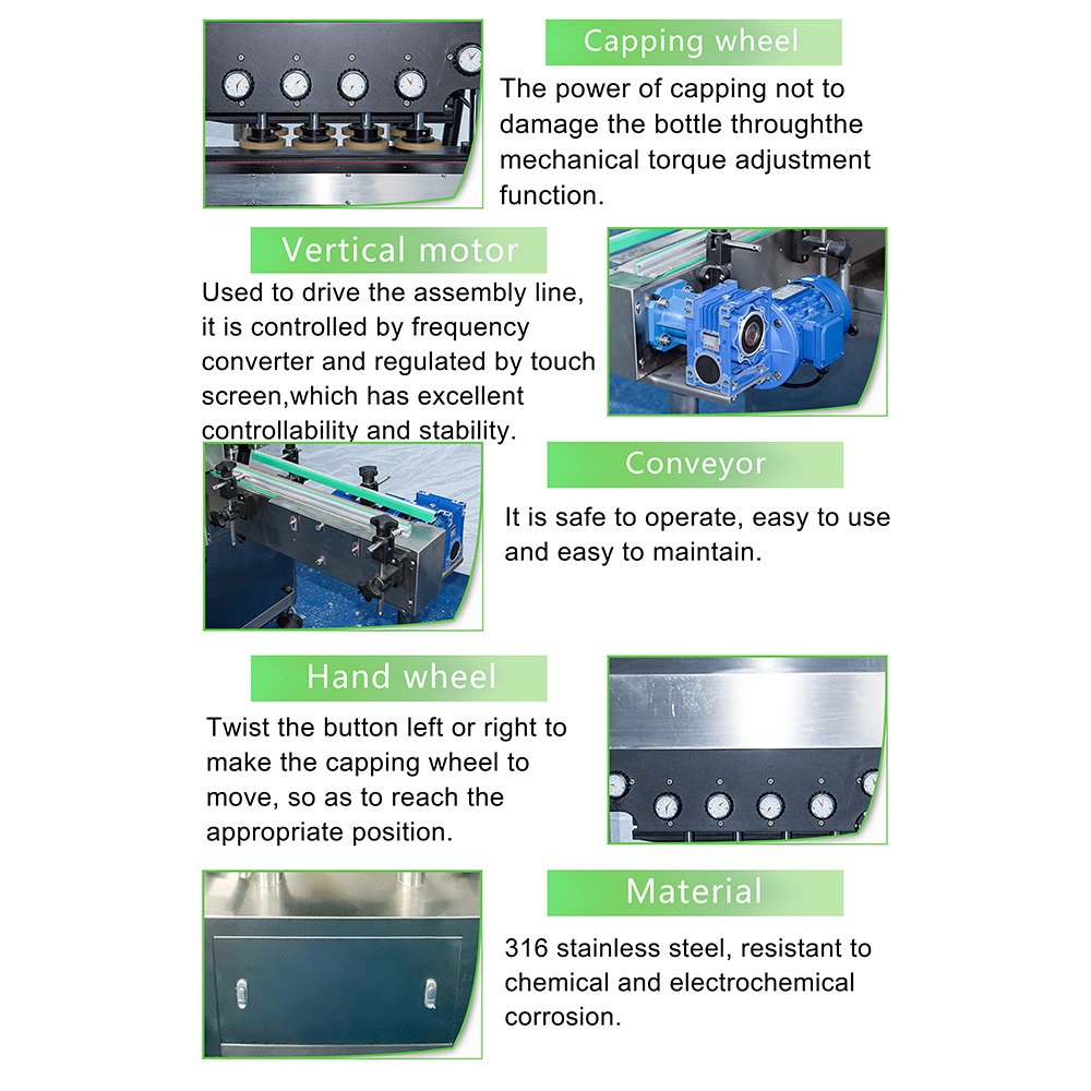 משאבת דיסק מכסה בקבוק מכסה בקבוק שטוח מכונת מכסה בורג משאבת דיסק מכסה בקבוק מכסה בקבוק שטוח מכונת מכסה בורג